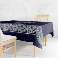 Vikings from Yorkshire Tablecloth Blue Spirit of Jorvik - Wonder Print Shop