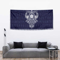 Vikings from Yorkshire Tapestry Blue Spirit of Jorvik - Wonder Print Shop