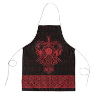 Vikings from Yorkshire Apron Red Spirit of Jorvik - Wonder Print Shop