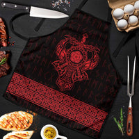 Vikings from Yorkshire Apron Red Spirit of Jorvik - Wonder Print Shop