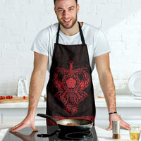 Vikings from Yorkshire Apron Red Spirit of Jorvik - Wonder Print Shop