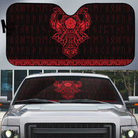 Vikings from Yorkshire Auto Sun Shade Red Spirit of Jorvik - Wonder Print Shop