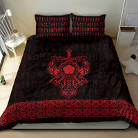 Vikings from Yorkshire Bedding Set Red Spirit of Jorvik - Wonder Print Shop