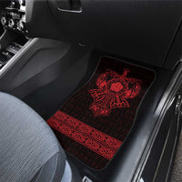 Vikings from Yorkshire Car Mats Red Spirit of Jorvik - Wonder Print Shop