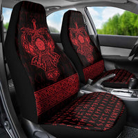 Vikings from Yorkshire Car Seat Cover Red Spirit of Jorvik - Wonder Print Shop