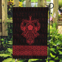 Vikings from Yorkshire Garden Flag Red Spirit of Jorvik - Wonder Print Shop