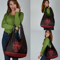 Vikings from Yorkshire Grocery Bag Red Spirit of Jorvik - Wonder Print Shop