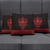 Vikings from Yorkshire Pillow Cover Red Spirit of Jorvik - Wonder Print Shop