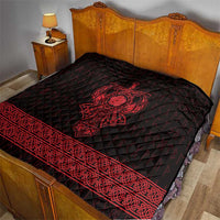 Vikings from Yorkshire Quilt Red Spirit of Jorvik - Wonder Print Shop