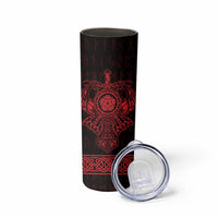 Vikings from Yorkshire Skinny Tumbler Red Spirit of Jorvik - Wonder Print Shop