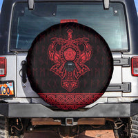 Vikings from Yorkshire Spare Tire Cover Red Spirit of Jorvik - Wonder Print Shop