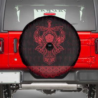 Vikings from Yorkshire Spare Tire Cover Red Spirit of Jorvik - Wonder Print Shop