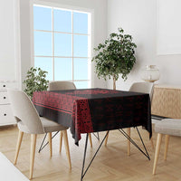 Vikings from Yorkshire Tablecloth Red Spirit of Jorvik - Wonder Print Shop