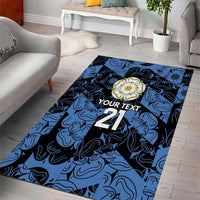Custom Yorkshire Vikings Heritage Pride Area Rug White Rose of Yorkshire - Wonder Print Shop