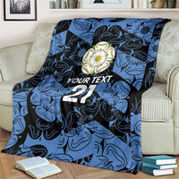 Custom Yorkshire Vikings Heritage Pride Blanket White Rose of Yorkshire - Wonder Print Shop