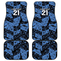 Custom Yorkshire Vikings Heritage Pride Car Mats White Rose of Yorkshire - Wonder Print Shop