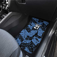 Custom Yorkshire Vikings Heritage Pride Car Mats White Rose of Yorkshire - Wonder Print Shop
