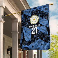 Custom Yorkshire Vikings Heritage Pride Garden Flag White Rose of Yorkshire - Wonder Print Shop
