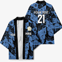 Custom Yorkshire Vikings Heritage Pride Kimono White Rose of Yorkshire - Wonder Print Shop