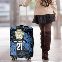 Custom Yorkshire Vikings Heritage Pride Luggage Cover White Rose of Yorkshire - Wonder Print Shop