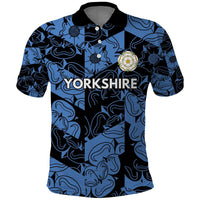 Custom Yorkshire Vikings Heritage Pride Polo Shirt White Rose of Yorkshire - Wonder Print Shop