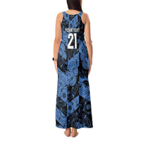 Custom Yorkshire Vikings Heritage Pride Tank Maxi Dress White Rose of Yorkshire - Wonder Print Shop