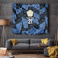 Custom Yorkshire Vikings Heritage Pride Tapestry White Rose of Yorkshire - Wonder Print Shop