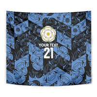 Custom Yorkshire Vikings Heritage Pride Tapestry White Rose of Yorkshire - Wonder Print Shop