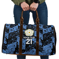 Custom Yorkshire Vikings Heritage Pride Travel Bag White Rose of Yorkshire - Wonder Print Shop