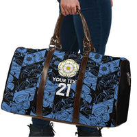 Custom Yorkshire Vikings Heritage Pride Travel Bag White Rose of Yorkshire - Wonder Print Shop