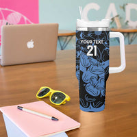 Custom Yorkshire Vikings Heritage Pride Tumbler With Handle White Rose of Yorkshire - Wonder Print Shop