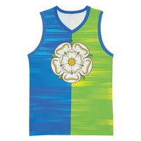 Yorkshire Heritage Personalized Basketball Jersey East Yorkshire White Rose - Wonder Print Shop