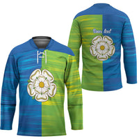 Yorkshire Heritage Personalized Hockey Jersey East Yorkshire White Rose - Wonder Print Shop