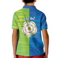Yorkshire Heritage Personalized Kid Polo Shirt East Yorkshire White Rose - Wonder Print Shop