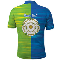Yorkshire Heritage Personalized Polo Shirt East Yorkshire White Rose - Wonder Print Shop