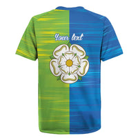 Yorkshire Heritage Personalized Rugby Jersey East Yorkshire White Rose - Wonder Print Shop