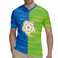 Yorkshire Heritage Personalized Rugby Jersey East Yorkshire White Rose - Wonder Print Shop