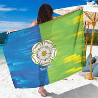 Yorkshire Heritage Personalized Sarong East Yorkshire White Rose - Wonder Print Shop