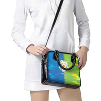 Yorkshire Heritage Personalized Shoulder Handbag East Yorkshire White Rose - Wonder Print Shop