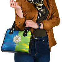 Yorkshire Heritage Personalized Shoulder Handbag East Yorkshire White Rose - Wonder Print Shop