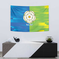 Yorkshire Heritage Personalized Tapestry East Yorkshire White Rose - Wonder Print Shop