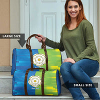 Yorkshire Heritage Personalized Travel Bag East Yorkshire White Rose - Wonder Print Shop