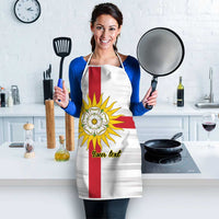 Yorkshire Heritage Personalized Apron West Yorkshire White Rose - Wonder Print Shop