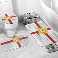 Yorkshire Heritage Personalized Bathroom Set West Yorkshire White Rose - Wonder Print Shop