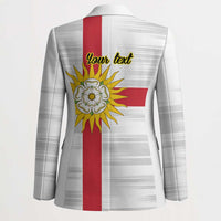 Yorkshire Heritage Personalized Blazer West Yorkshire White Rose - Wonder Print Shop