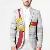 Yorkshire Heritage Personalized Blazer West Yorkshire White Rose - Wonder Print Shop