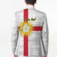 Yorkshire Heritage Personalized Blazer West Yorkshire White Rose - Wonder Print Shop