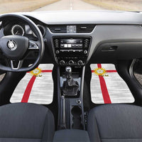 Yorkshire Heritage Personalized Car Mats West Yorkshire White Rose - Wonder Print Shop