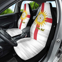 Yorkshire Heritage Personalized Car Seat Cover West Yorkshire White Rose - Wonder Print Shop