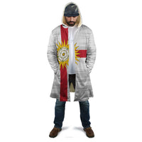 Yorkshire Heritage Personalized Cloak West Yorkshire White Rose - Wonder Print Shop